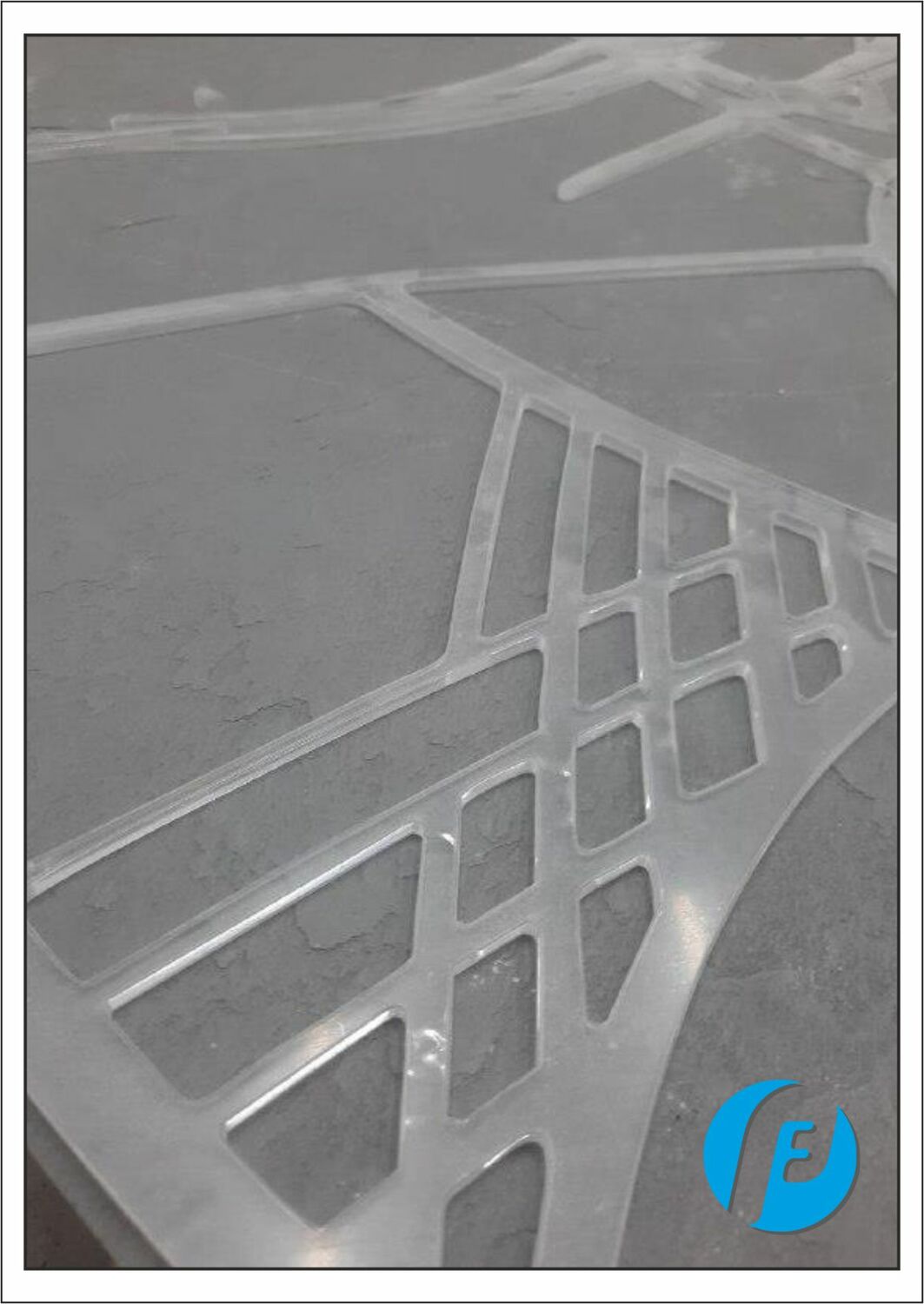 Детализация орнамента Крупный план детально проработанного орнамента на модели нулевого километра перед литьем.